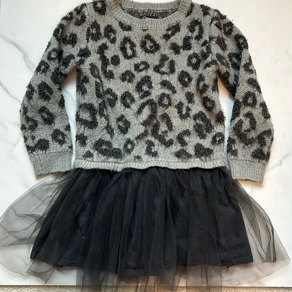 Leopard Tulle Dress